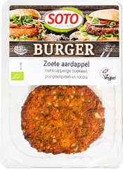 Zoete-aardappelburger
