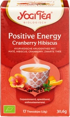 Kruidenthee Positive Energy cranberry hibiscus